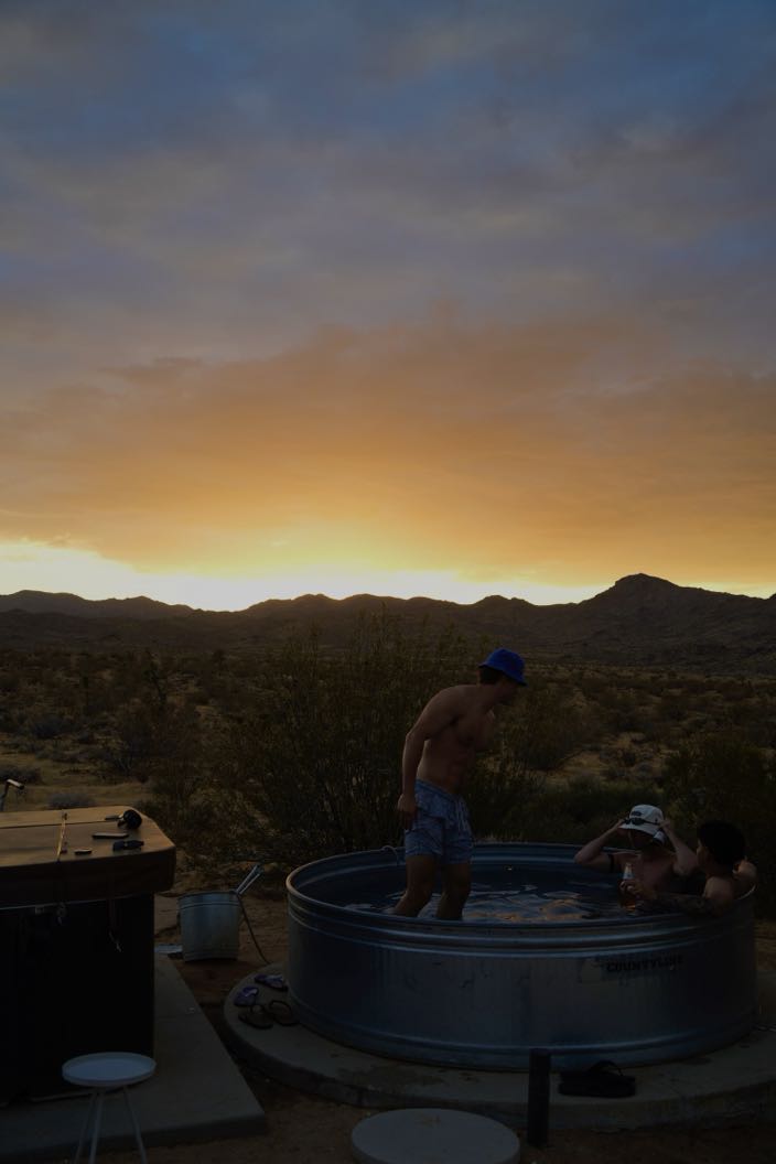 Desert sunset